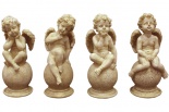Aniołek Kamienny 16X8X6, 5Cm (48)