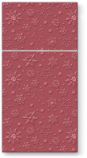 Pl Serwetki Pocket Inspiration Winter Flakes (Red)