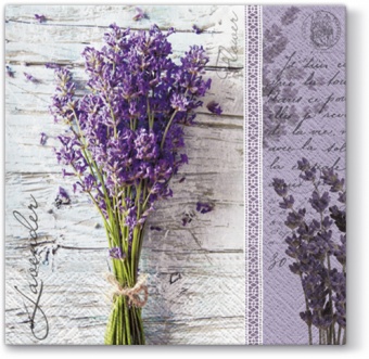 Pl Serwetki Tat Lavender Bouquet