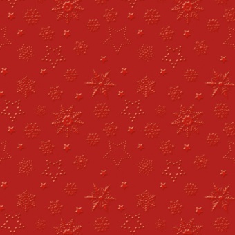 Pl Serwetki Inspiration Winter Flakes (Red)