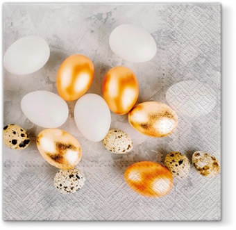 Pl Serwetki Golden Eggs