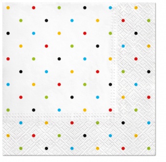 Pl Serwetki Colorful Dots