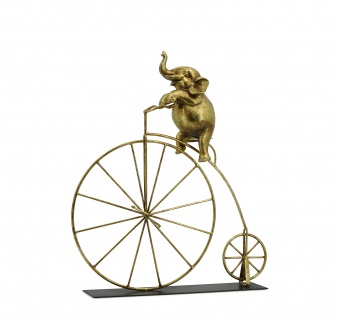 Figurka Słoń Na Rowerze